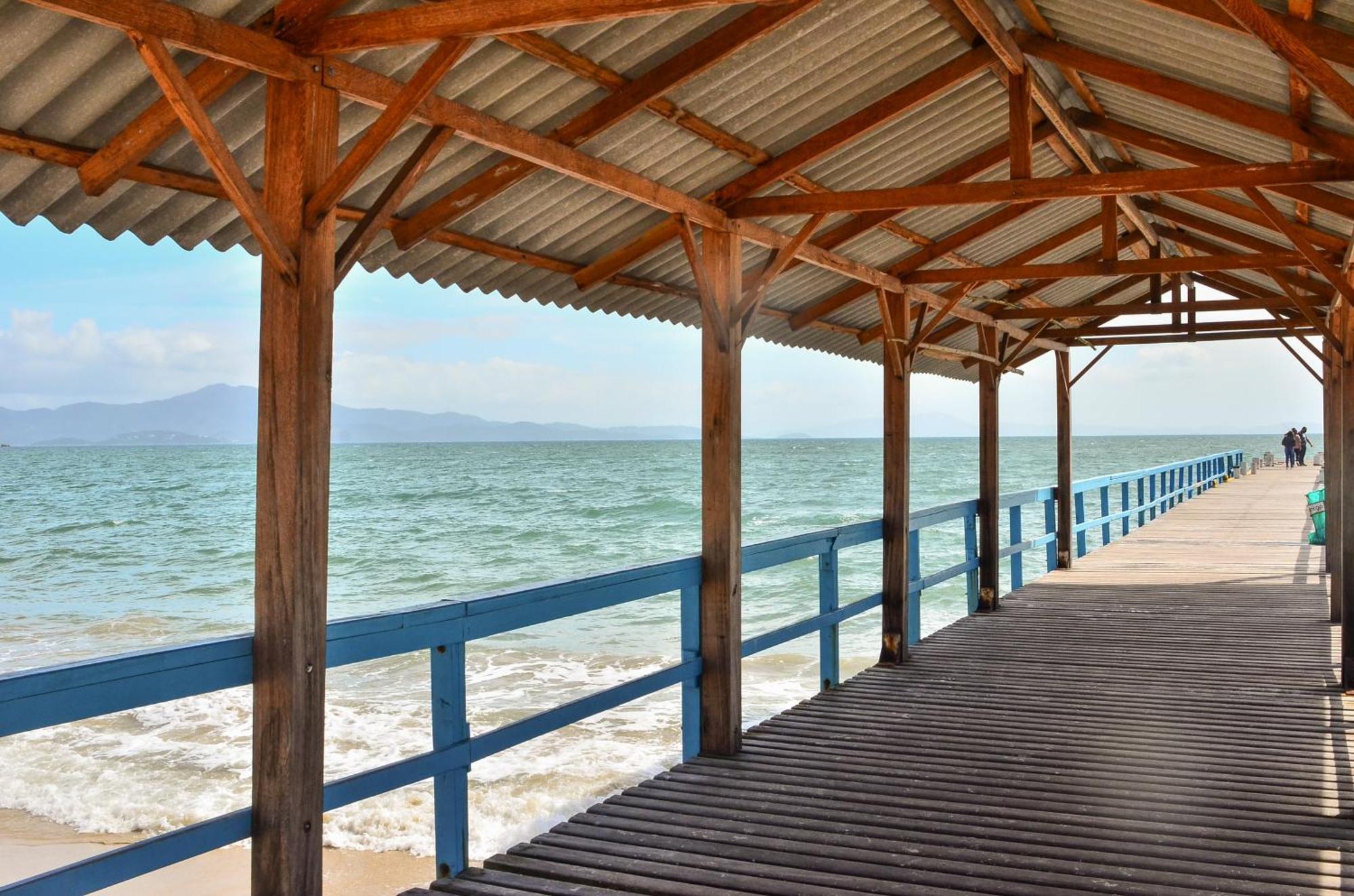 Conforto 2 Quadras Da Praia Em Canasvieiras N539 Florianópolis Buitenkant foto